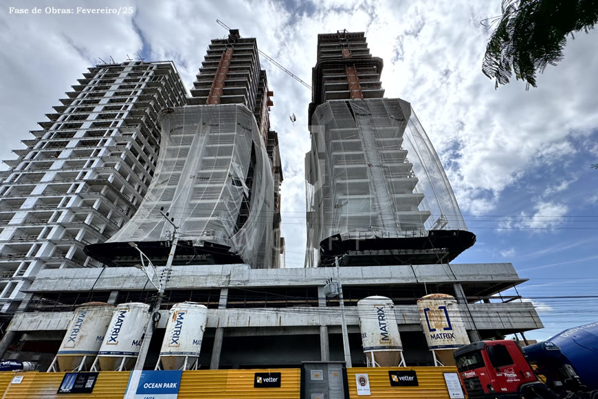 JD1479 - Ocean Park - Apartamento Sofisticado com Vista Mar