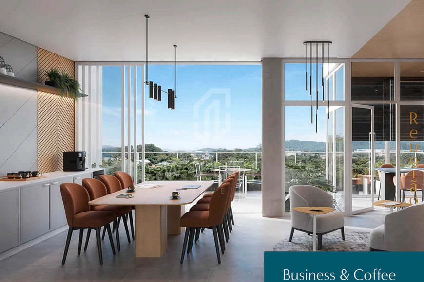 JD1479 - Ocean Park - Apartamento Sofisticado com Vista Mar