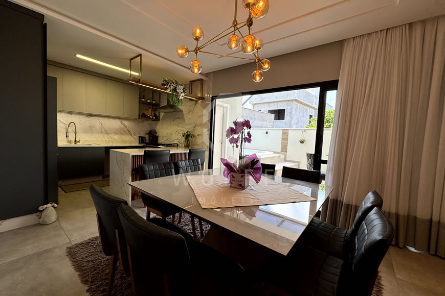 JD1480 - Sobrado Totalmente Mobiliado, Exclusivo e Refinado