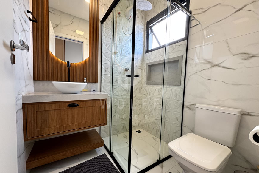 JD1480 - Sobrado Totalmente Mobiliado, Exclusivo e Refinado