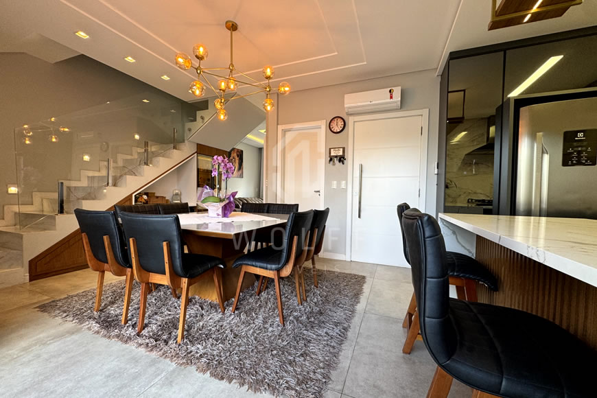 JD1480 - Sobrado Totalmente Mobiliado, Exclusivo e Refinado