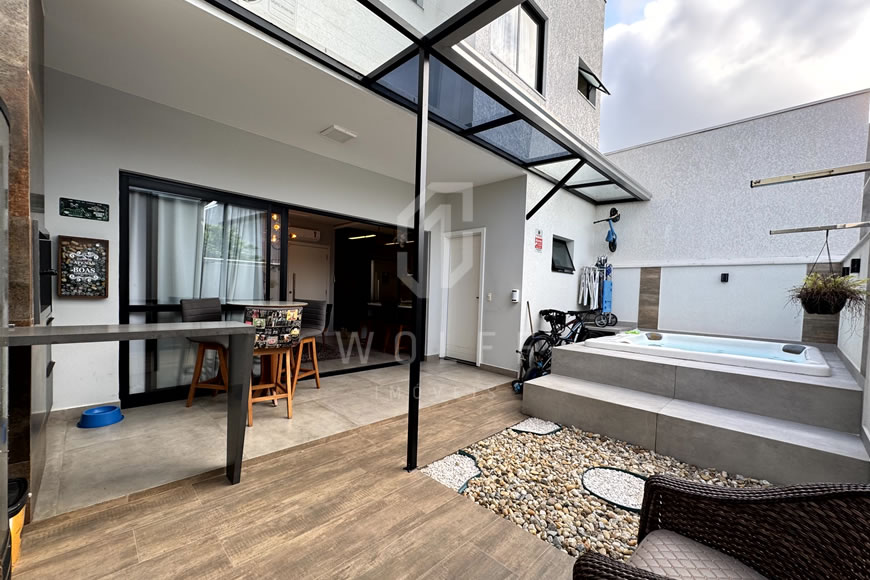 JD1480 - Sobrado Totalmente Mobiliado, Exclusivo e Refinado