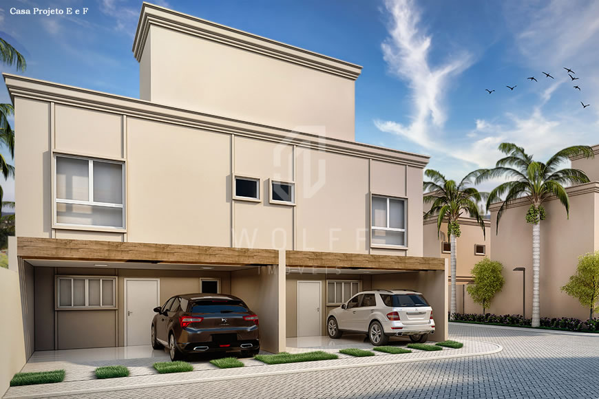 JD1487 - Condomínio Fechado de Casas no Centro