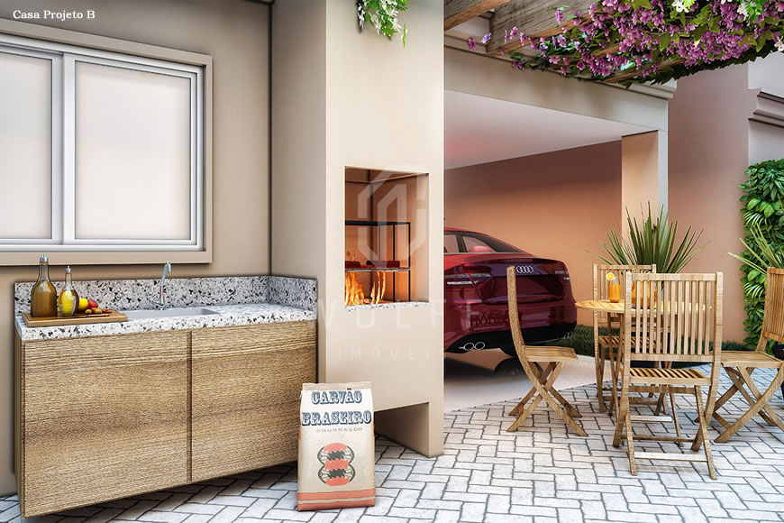 JD1487 - Condomínio Fechado de Casas no Centro