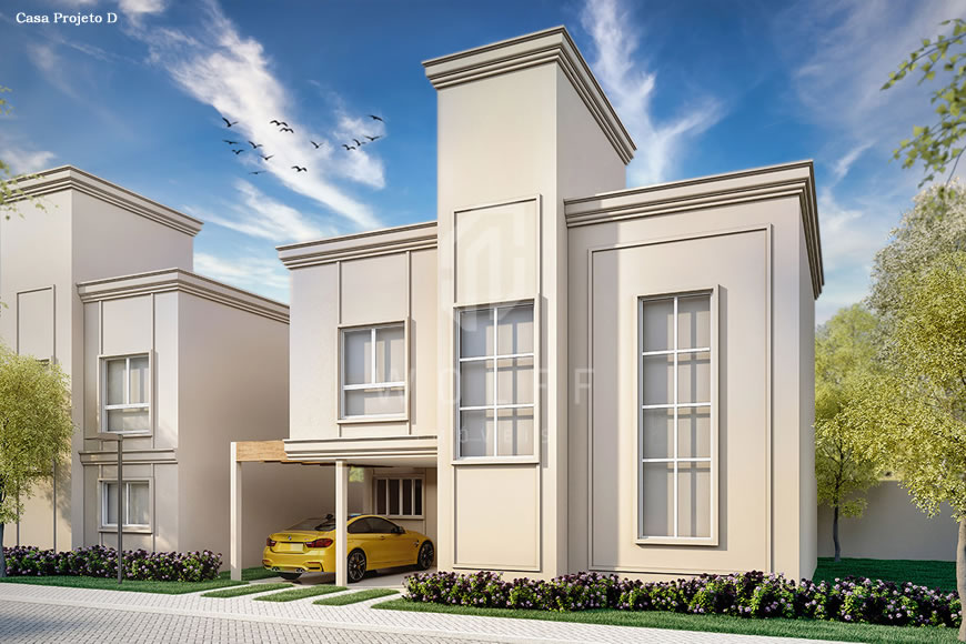 JD1487 - Condomínio Fechado de Casas no Centro