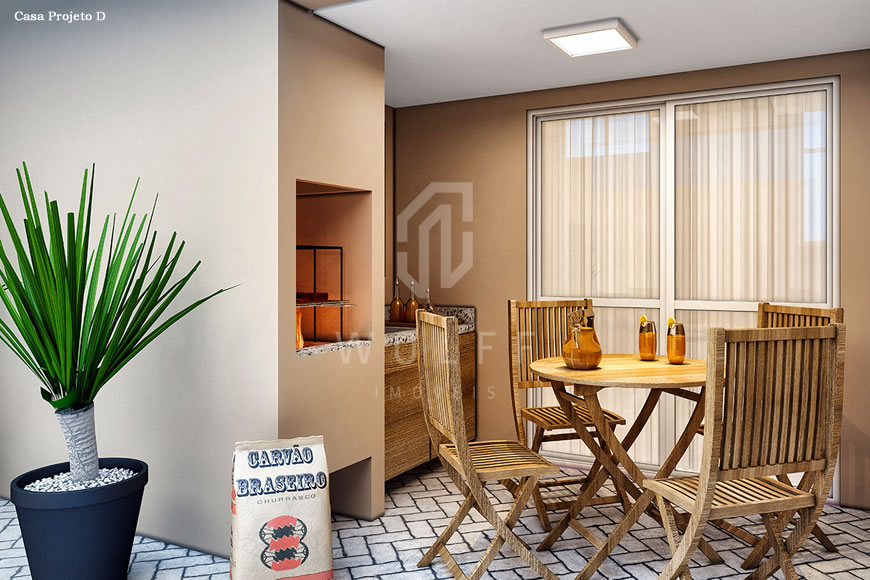 JD1487 - Condomínio Fechado de Casas no Centro