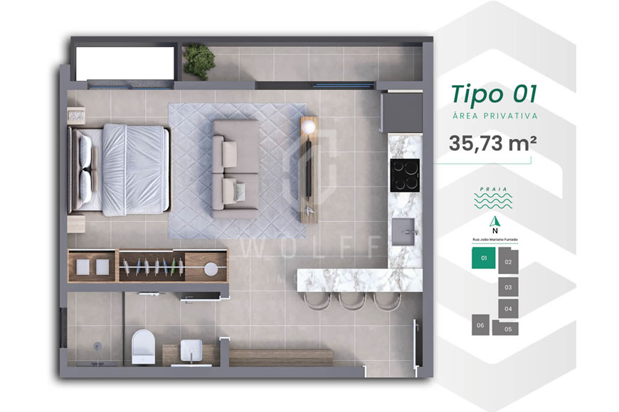 JD1493 - Pré-lançamento - Apartamentos com excelente rentabilização e bom padrão