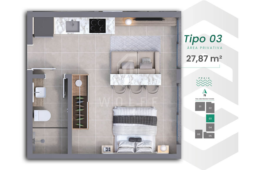 JD1493 - Pré-lançamento - Apartamentos com excelente rentabilização e bom padrão