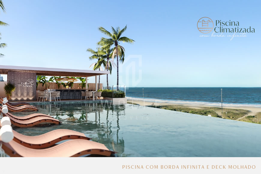 JD1495 - Apartamento de 03 suítes a apenas 50m da Praia