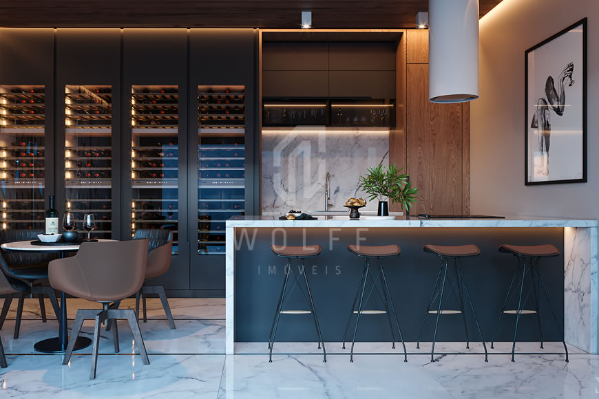 JD1502 - Apartamento Decorado com Sofisticação 