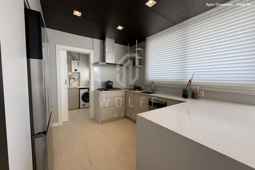 JD1502 - Apartamento Decorado com Sofisticação 