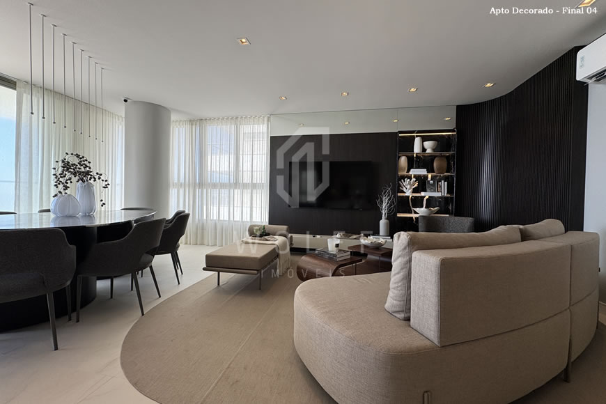 JD1502 - Horizon - Apartamento Decorado com Sofisticação 