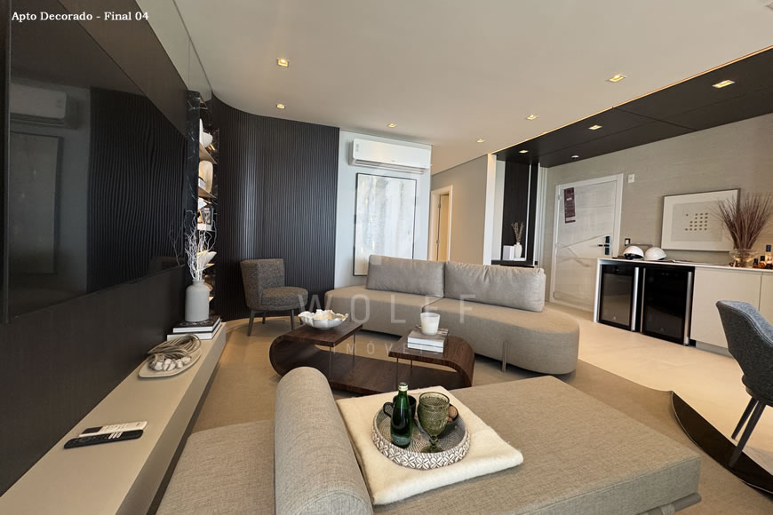 JD1502 - Horizon - Apartamento Decorado com Sofisticação 