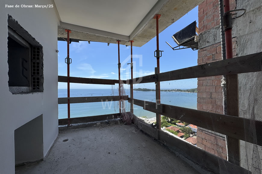 JD1503 - Blue Coast - Apartamento com Vista Mar de 02 suítes