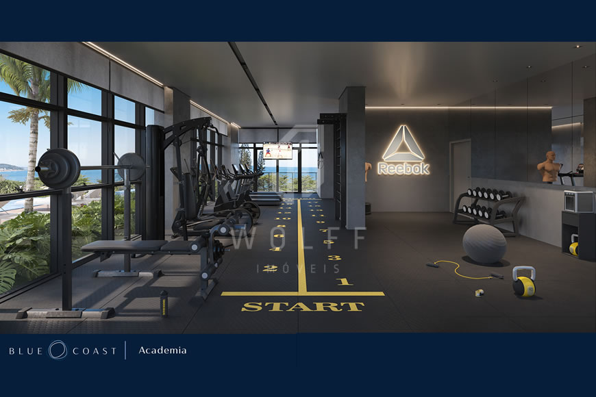 JD1503 - Blue Coast - Apartamento com Vista Mar de 02 suítes