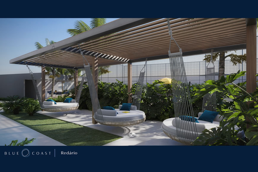 JD1503 - Blue Coast - Apartamento com Vista Mar de 02 suítes