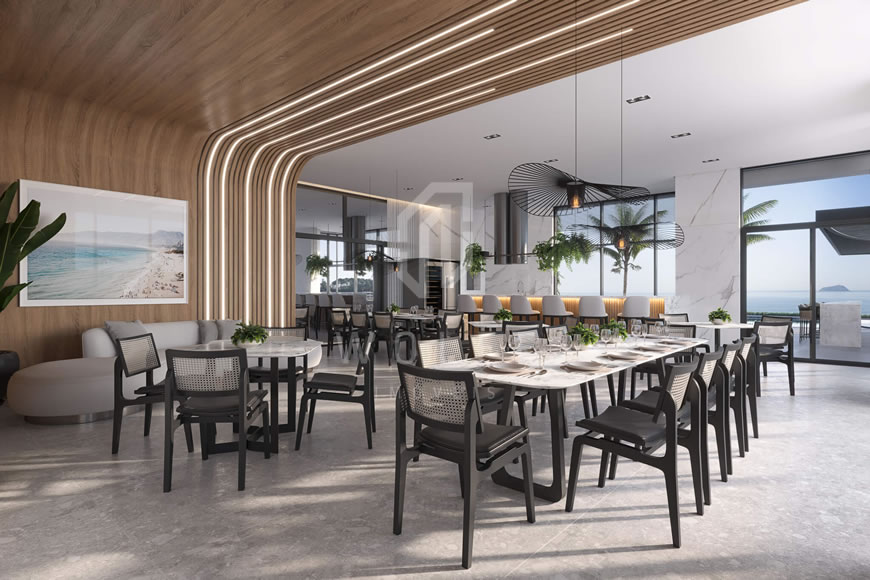 JD1504 -  The Wave - Apartamento com Vista Mar no Bairro Itacolomi