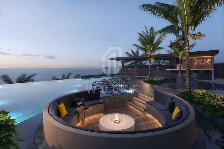 JD1504 -  The Wave - Apartamento com Vista Mar no Bairro Itacolomi