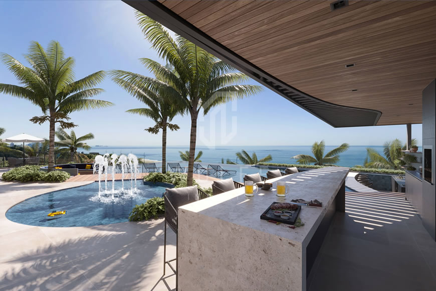 JD1504 -  The Wave - Apartamento com Vista Mar no Bairro Itacolomi