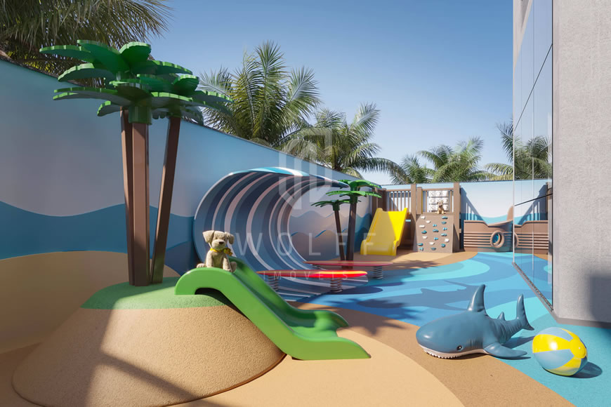 JD1504 -  The Wave - Apartamento com Vista Mar no Bairro Itacolomi