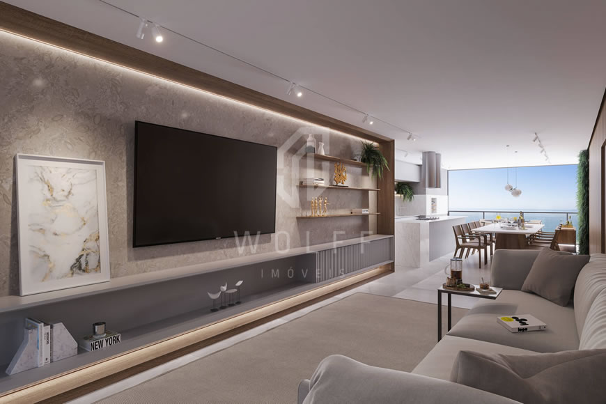 JD1504 -  The Wave - Apartamento com Vista Mar no Bairro Itacolomi