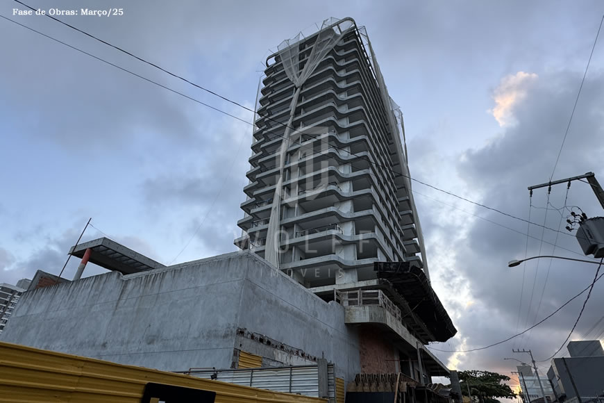 JD1504 -  The Wave - Apartamento com Vista Mar no Bairro Itacolomi