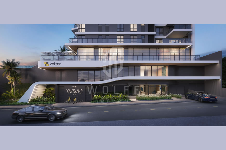 JD1504 -  The Wave - Apartamento com Vista Mar no Bairro Itacolomi