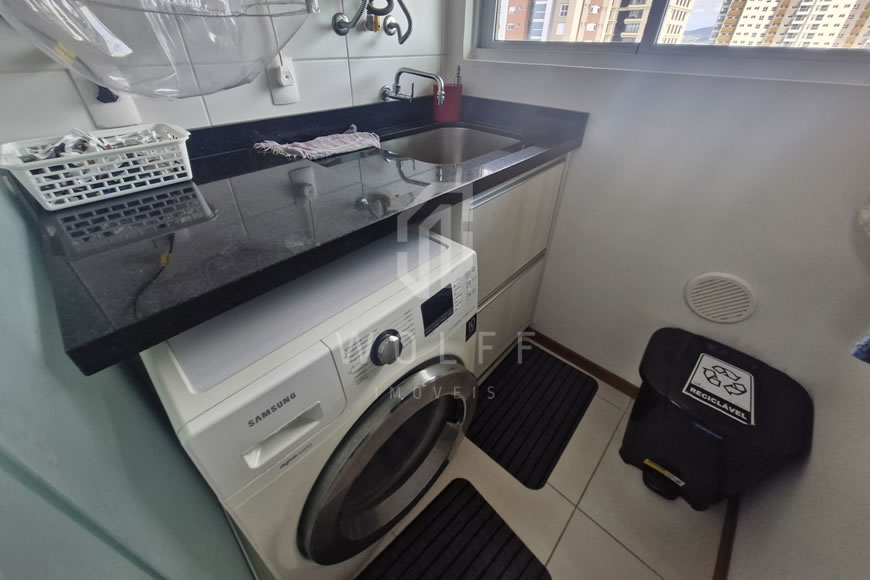 JD1507 - Bali Beach - Apartamento Mobiliado de 02 dormitórios