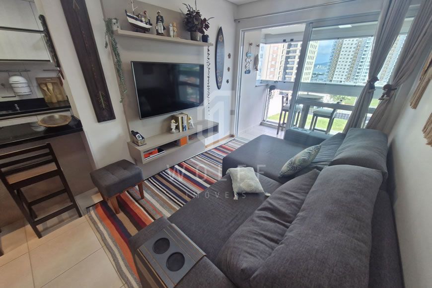 JD1507 - Bali Beach - Apartamento Mobiliado de 02 dormitórios