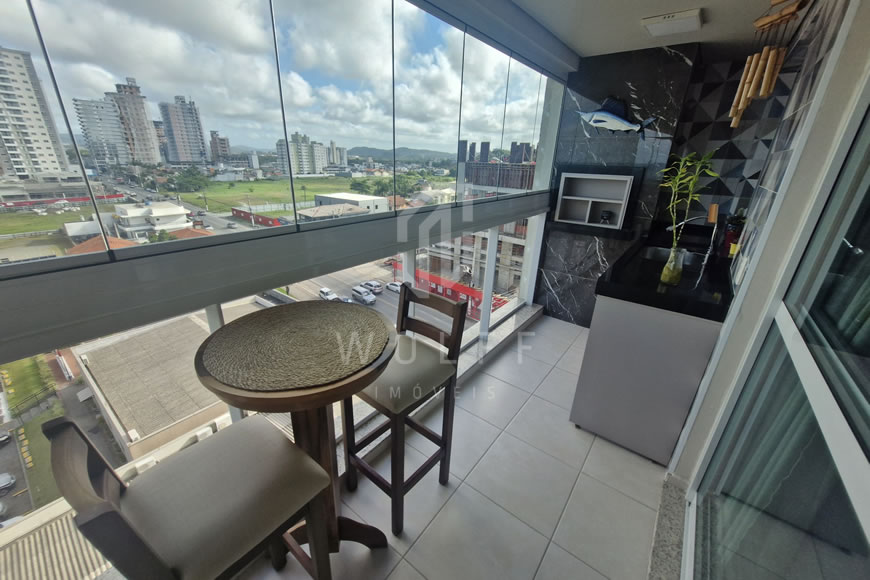 JD1507 - Bali Beach - Apartamento Mobiliado de 02 dormitórios