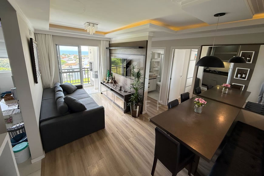 JD1509 - Palladium - Apartamento Semi-mobiliado no Centro