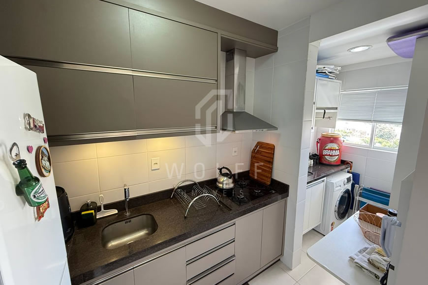 JD1509 - Palladium - Apartamento Semi-mobiliado no Centro