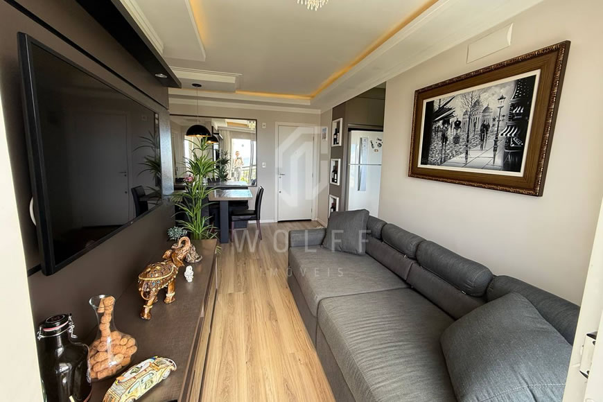 JD1509 - Palladium - Apartamento Semi-mobiliado no Centro