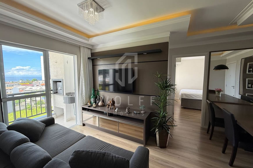 JD1509 - Palladium - Apartamento Semi-mobiliado no Centro