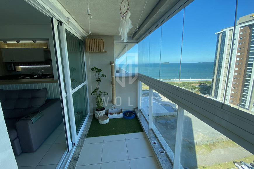 JD1513 - Bali Beach - Apartamento Mobiliado com Vista Mar