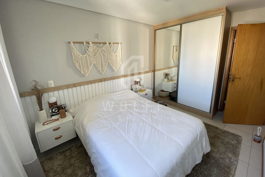 JD1513 - Bali Beach - Apartamento Mobiliado com Vista Mar