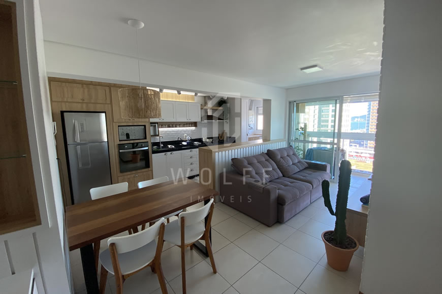 JD1513 - Bali Beach - Apartamento Mobiliado com Vista Mar