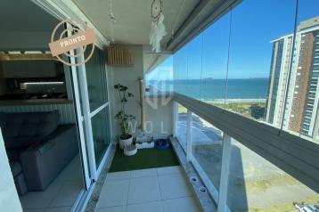 JD1513 - Bali Beach - Apartamento Mobiliado com Vista Mar