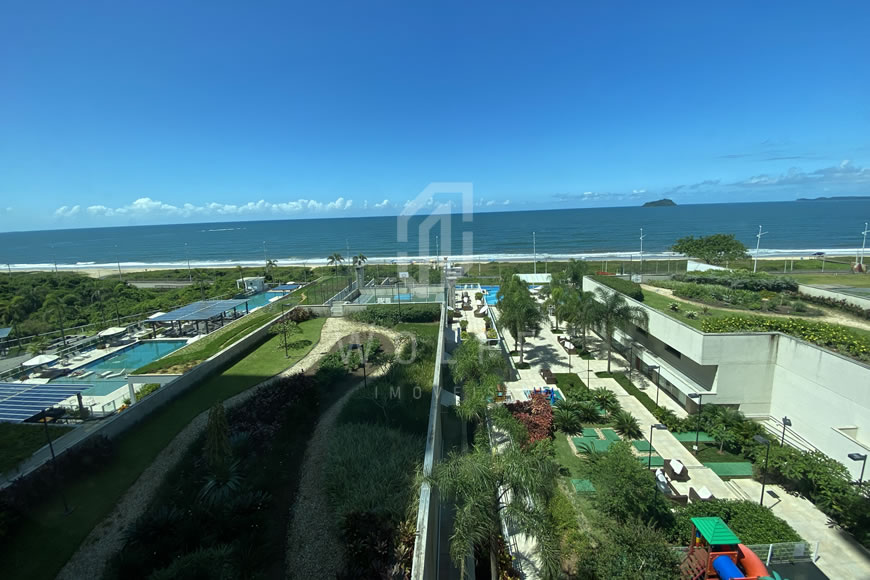 JD1514 - Bali Beach - Apartamento Mobiliado Frente Mar