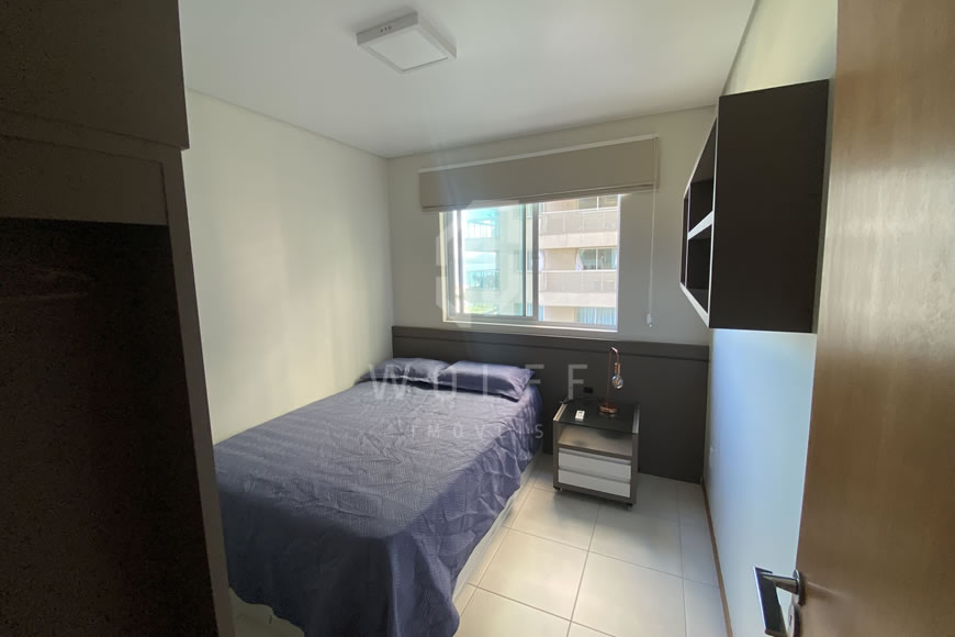 JD1514 - Bali Beach - Apartamento Mobiliado Frente Mar