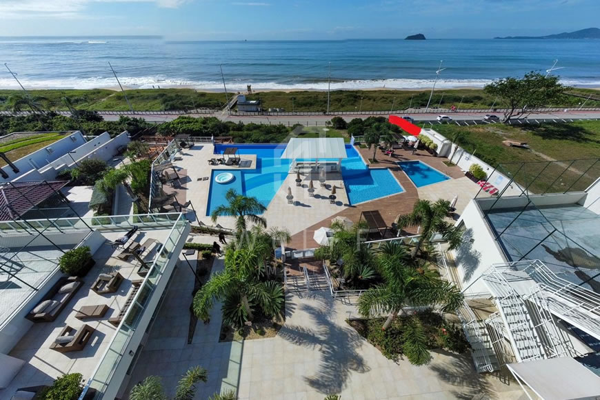 JD1514 - Bali Beach - Apartamento Mobiliado Frente Mar