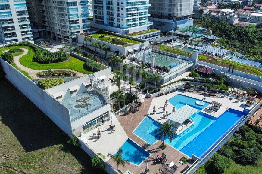 JD1514 - Bali Beach - Apartamento Mobiliado Frente Mar