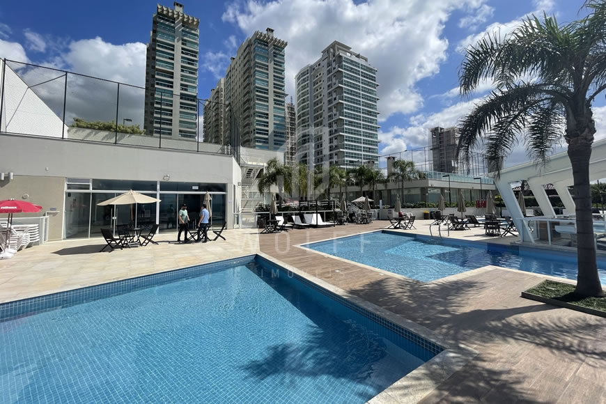 JD1514 - Bali Beach - Apartamento Mobiliado Frente Mar