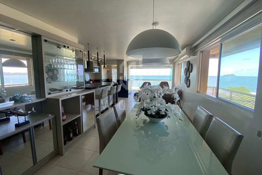 JD1514 - Bali Beach - Apartamento Mobiliado Frente Mar