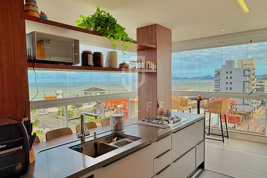 JD1517 - Guadalupe II  - Apartamento Mobiliado com Linda Vista Mar
