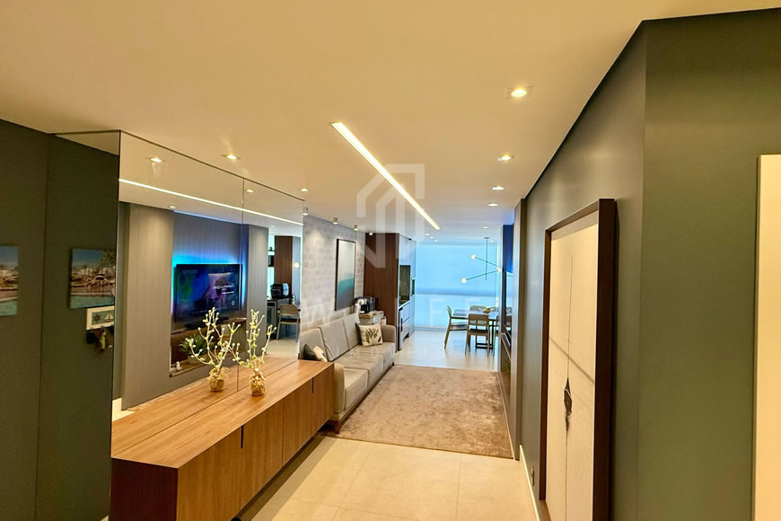 JD1517 - Guadalupe II  - Apartamento Mobiliado com Linda Vista Mar