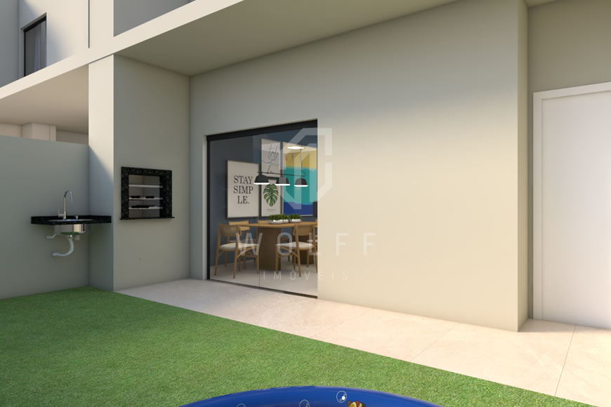 JD1518 - Sobrados Geminados de 03 dormitórios no Bairro Itacolomi 