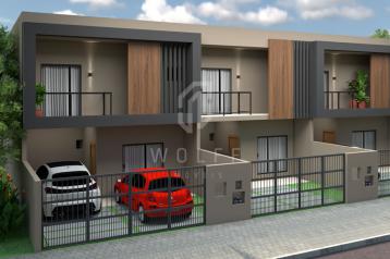 JD1518 - Sobrados Geminados de 03 dormitórios no Bairro Itacolomi 