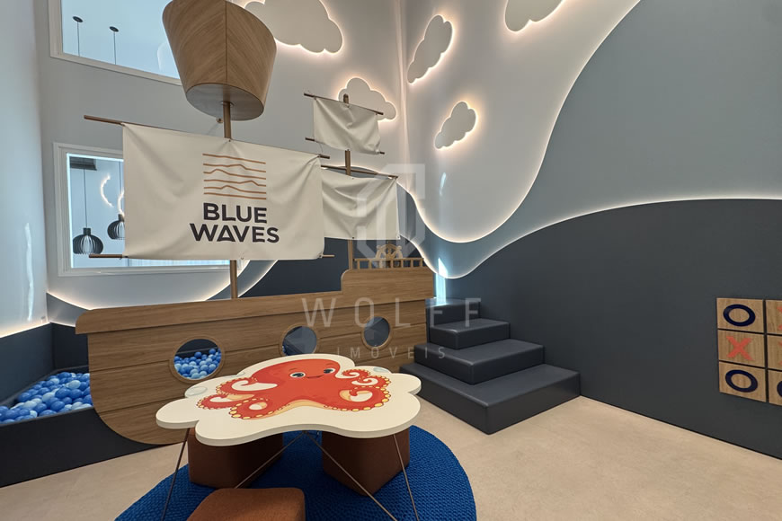 JD1520 - Blue Waves - Apartamento de 03 suítes