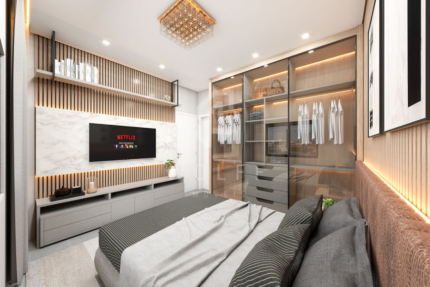 JD1521 - Grant View - Apartamento com Linda Vista Mar em Itajuba